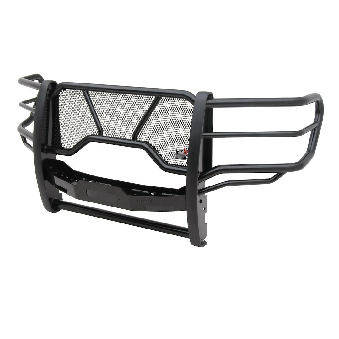 Westin Grille Guard, Hdx Heavy Duty, 1-Piece, Powder Coated, Black, Steel, 2 Inch Diameter, With Brush Guard, Without Skid Plate – 57-92375