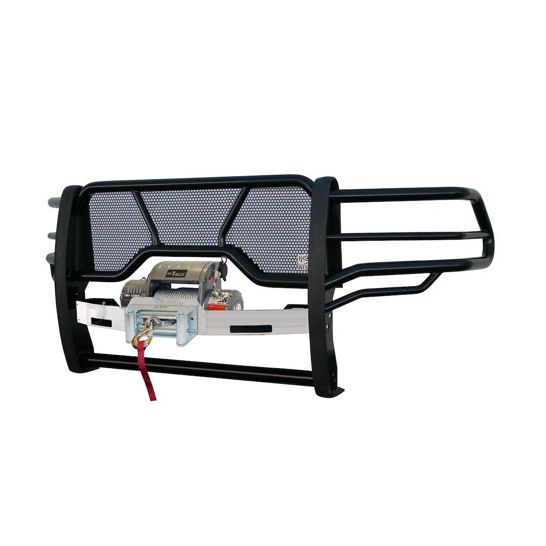 Westin Grille Guard, Hdx Heavy Duty, 1-Piece, Powder Coated, Black, Steel, 2 Inch Diameter, With Brush Guard, Without Skid Plate – 57-93555