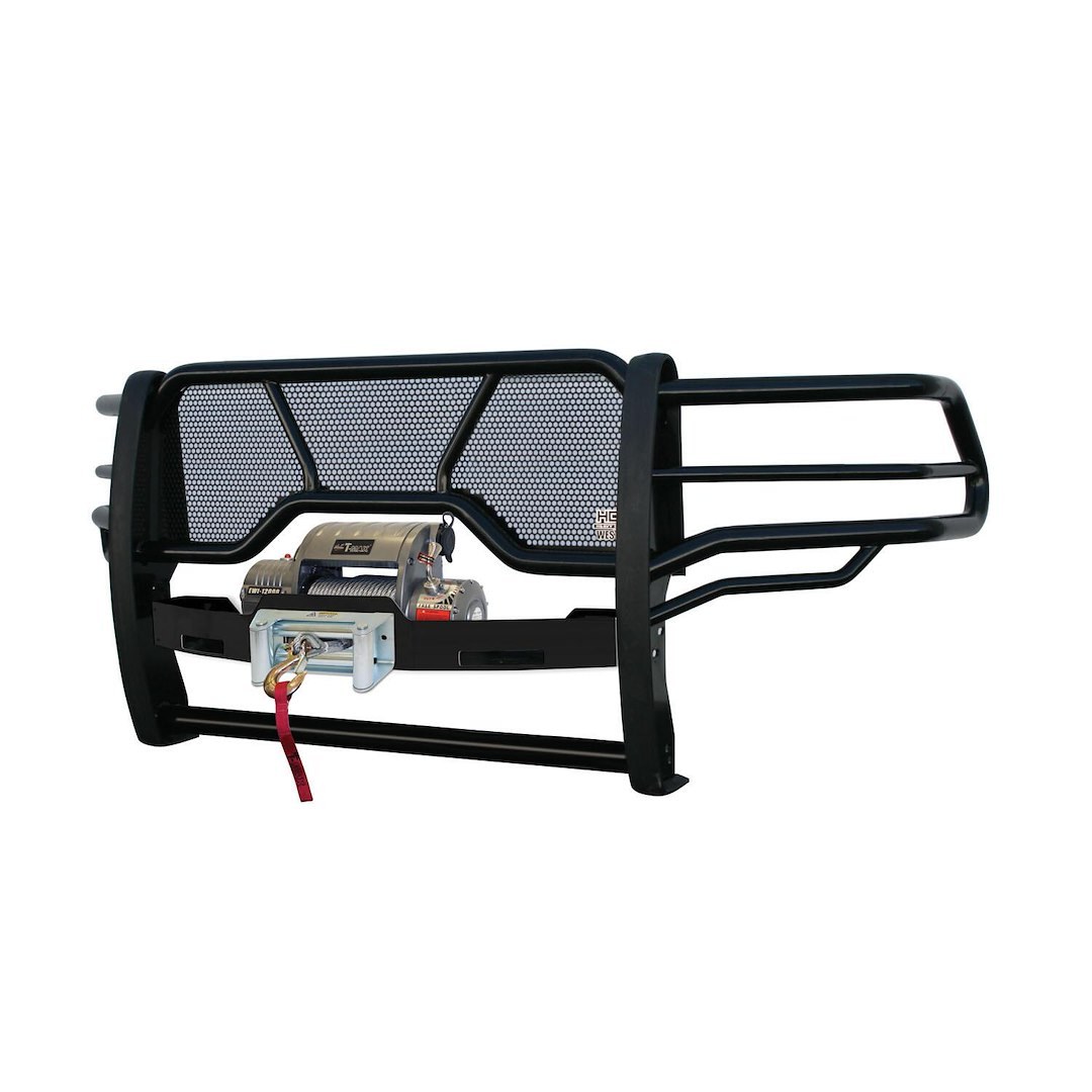 Westin Grille Guard, Hdx Heavy Duty, 1-Piece, Powder Coated, Black, Steel, 2 Inch Diameter, With Brush Guard, Without Skid Plate – 57-93555