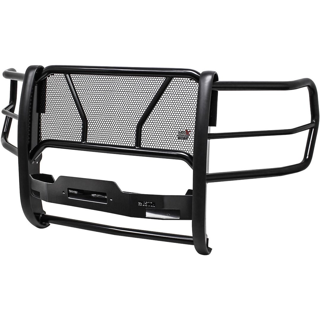 Westin Grille Guard, Hdx, 1-Piece, Black Powder Coated Steel, 2 Inch Diameter, With Brush Guard, Without Skid Plate, With Winch Mount – 57-93905