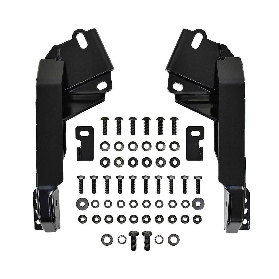 Westin Grille Guard, Hdx, 1-Piece, Black Powder Coated Steel, 2 Inch Diameter, With Brush Guard, Without Skid Plate, With Winch Mount – 57-93975