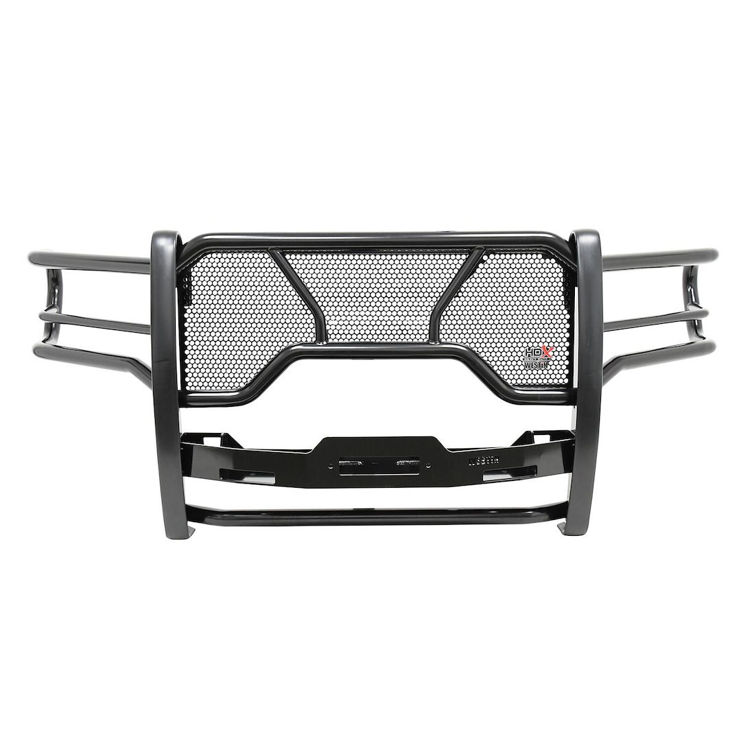 Westin Grille Guard, Hdx, 1-Piece, Powder Coated, Black, Steel, 2 Inch Diameter, With Brush Guard, Without Skid Plate, Without Step Plate – 57-94025