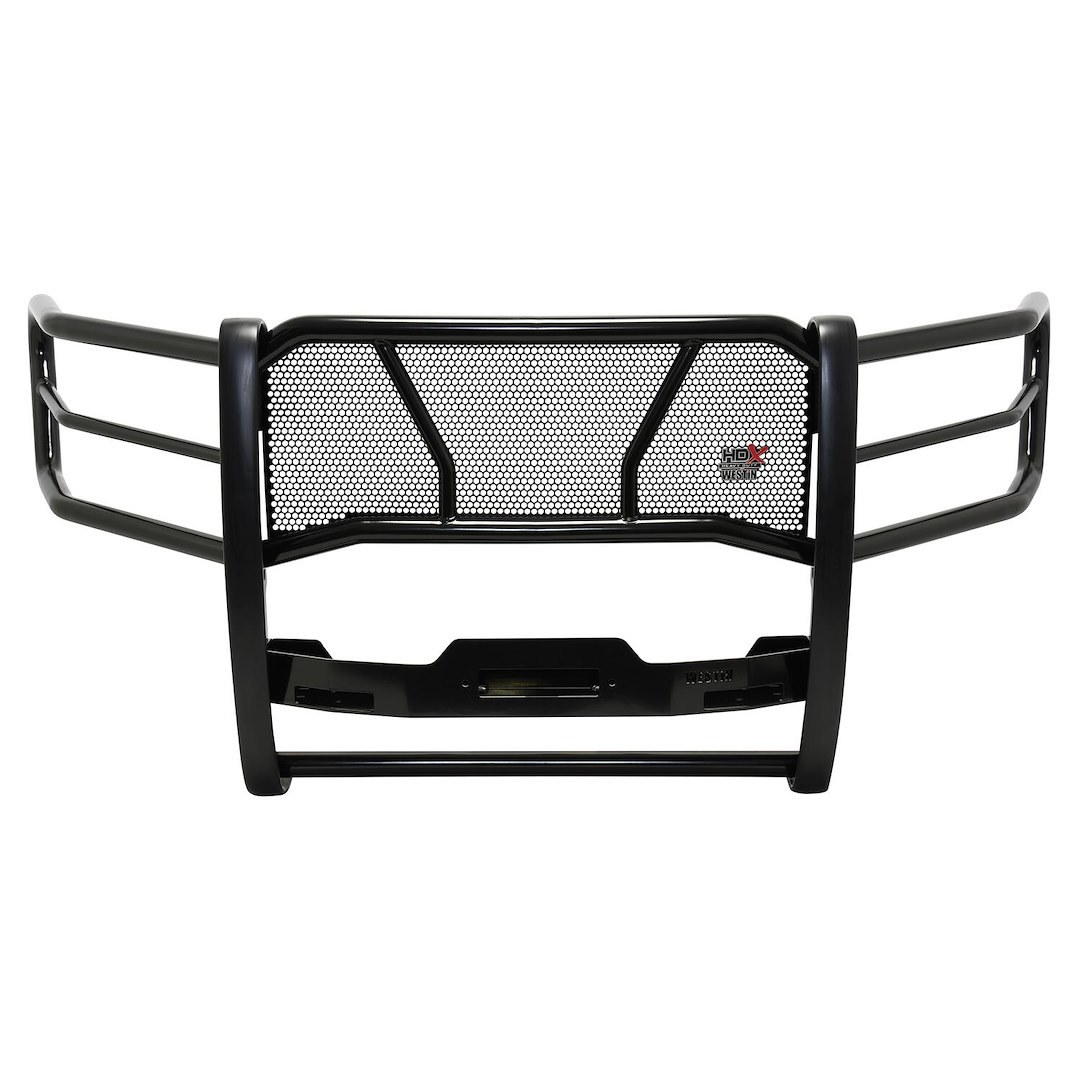 Westin Grille Guard, Hdx, 1-Piece, Powder Coated, Black, Steel, 2 Inch Diameter, With Brush Guard, Without Skid Plate, Without Step Plate – 57-94065
