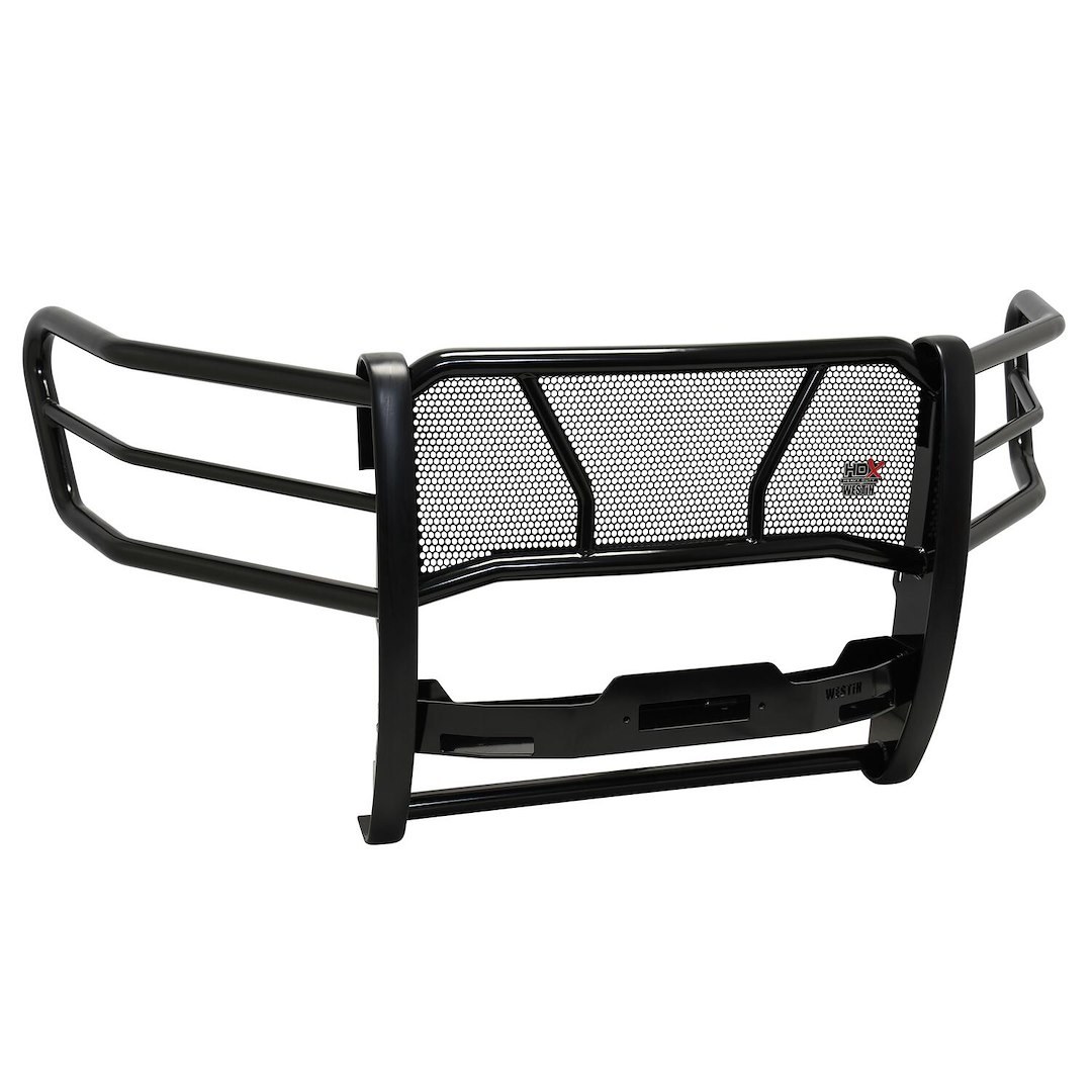 Westin Grille Guard, Hdx, 1-Piece, Powder Coated, Black, Steel, 2 Inch Diameter, With Brush Guard, Without Skid Plate, Without Step Plate – 57-94065