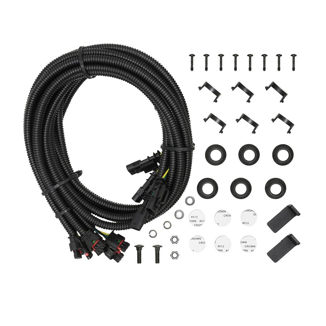 Westin Parking Aid Sensor Relocation Bracket, Hdx Bandit, Relocates OE Sensors to Westin Hdx Bandit Bumper, Powder Coated Black Steel – 58-30005