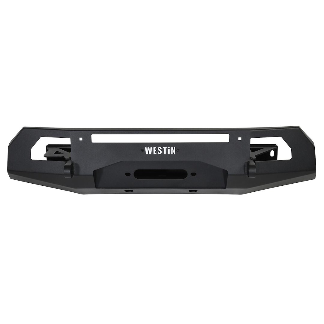 Westin Bumper, Pro-Series, One Piece Mid Width Design, Direct-Fit, Mounting Hardware Included, Without Grille Guard – 58-311045
