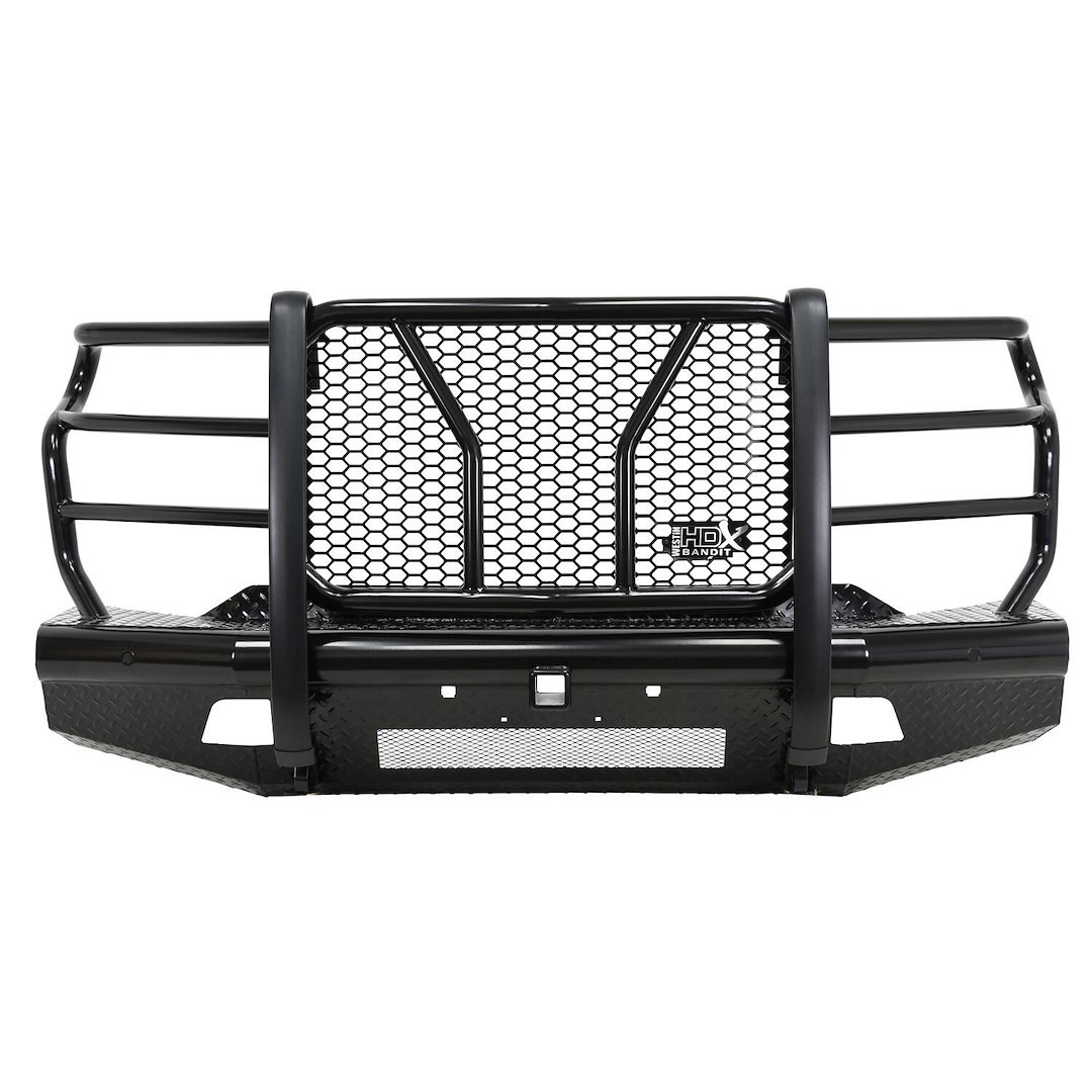Westin Bumper, Hdx Bandit, One Piece Design, Direct-Fit, Mounting Hardware Included, With Honeycomb Mesh Grille, Without Winch Mount – 58-31185