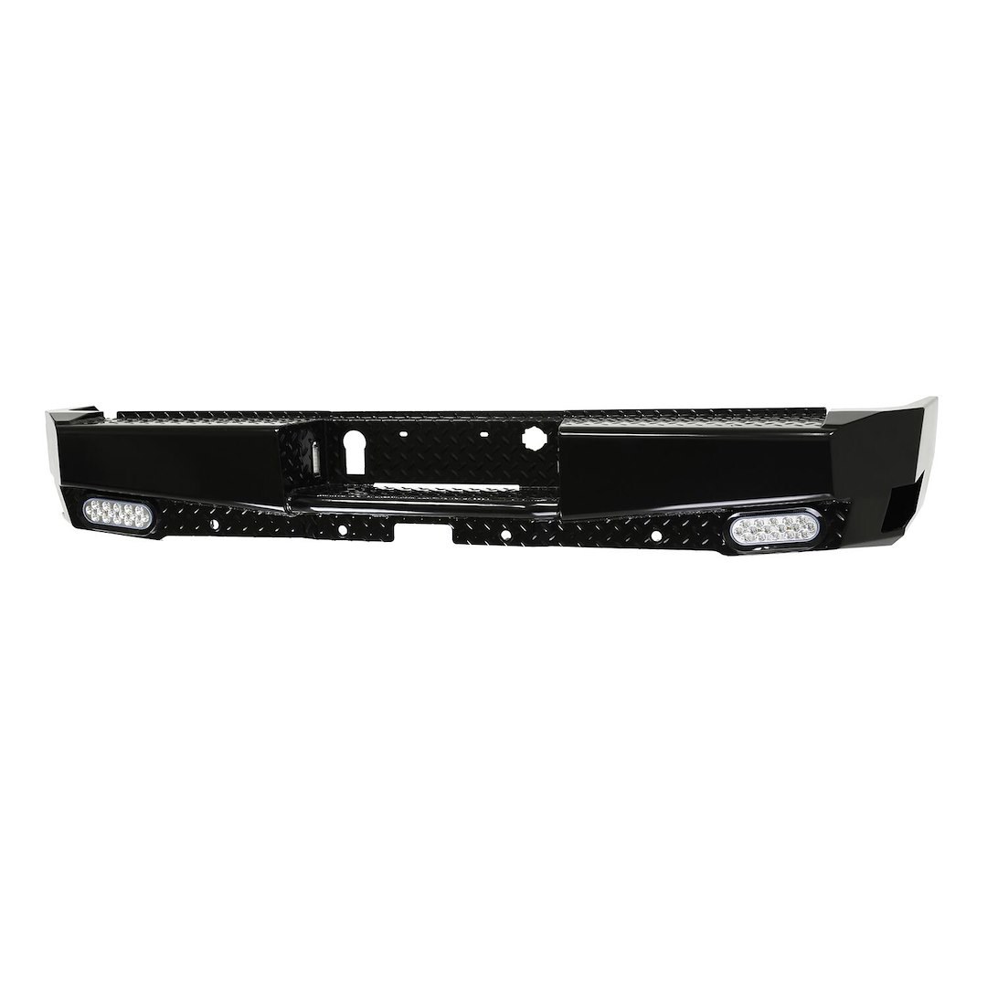 Westin Bumper, Hdx Bandit, One Piece Design, Direct-Fit, Mounting Hardware Included, Accommodates OEM Hitch, Textured Powder Coat, Black – 58-341185