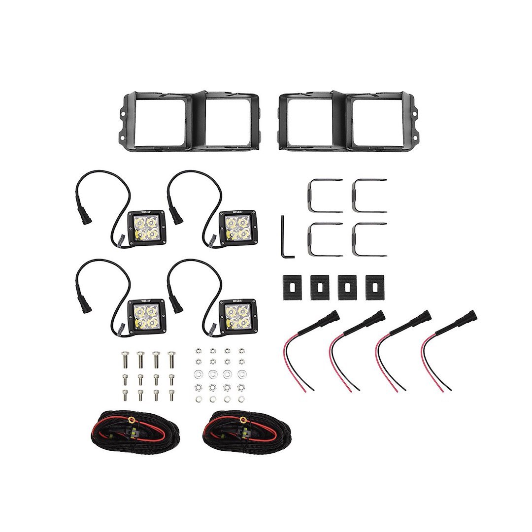 Westin Bumper, Pro-Mod, Modular Design, Direct-Fit, Mounting Hardware Included, Without Grille Guard, Without Winch Mount – 58-41075