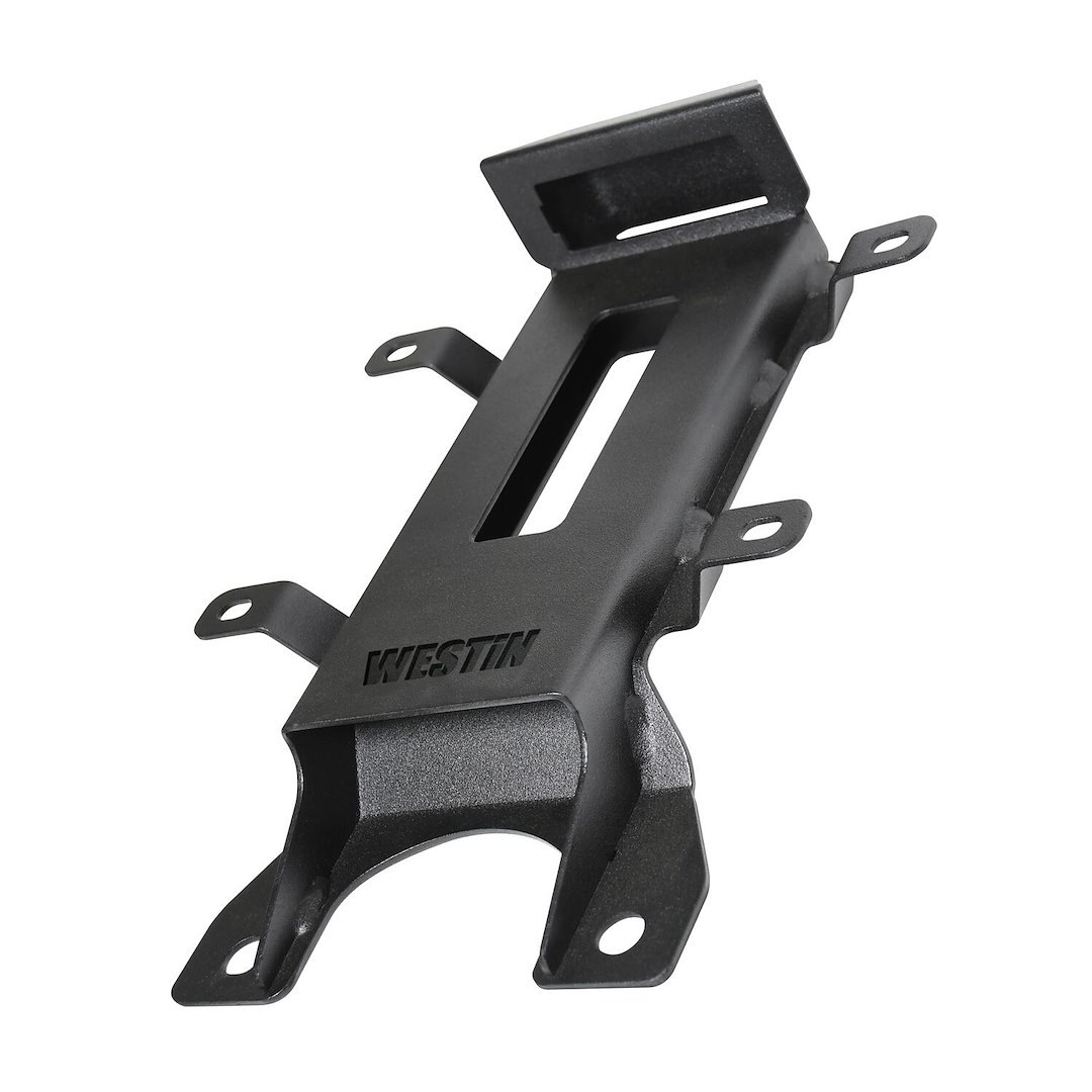 Westin License Plate Relocation Kit, Pro Series, Relocates to Spare Tire Carrier, Black, With Mounting Hardware – 58-420055
