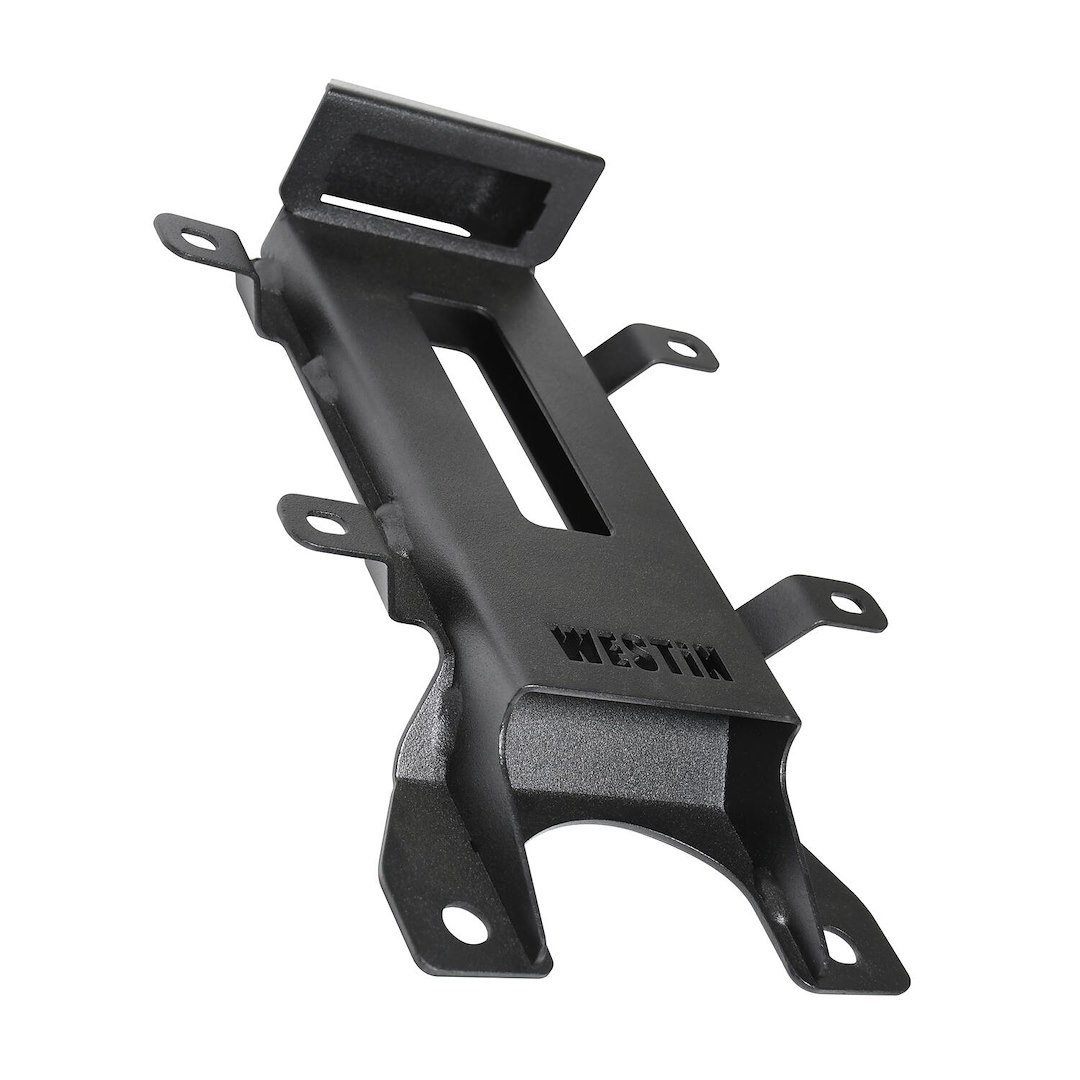 Westin License Plate Relocation Kit, Pro Series, Relocates to Spare Tire Carrier, Black, With Mounting Hardware – 58-420055