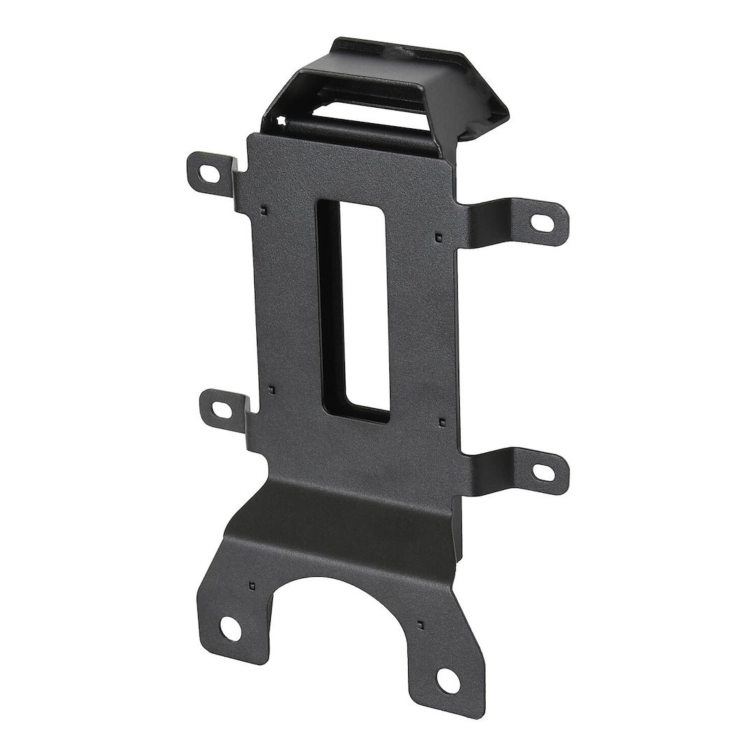Westin License Plate Relocation Kit, Pro Series, Relocates to Spare Tire Carrier, Black, With Mounting Hardware – 58-420055