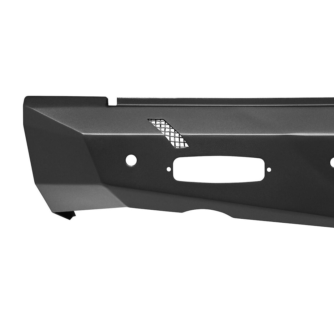 Westin Bumper, Pro-Series, One Piece Design, Mounting Hardware Included, Compatible with OE Hitch, Textured Black, Steel – 58-421025