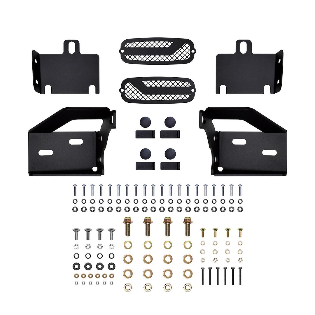 Westin Bumper, Pro-Series, One Piece Design, Mounting Hardware Included, Compatible with OE Hitch, Textured Black, Steel – 58-421045