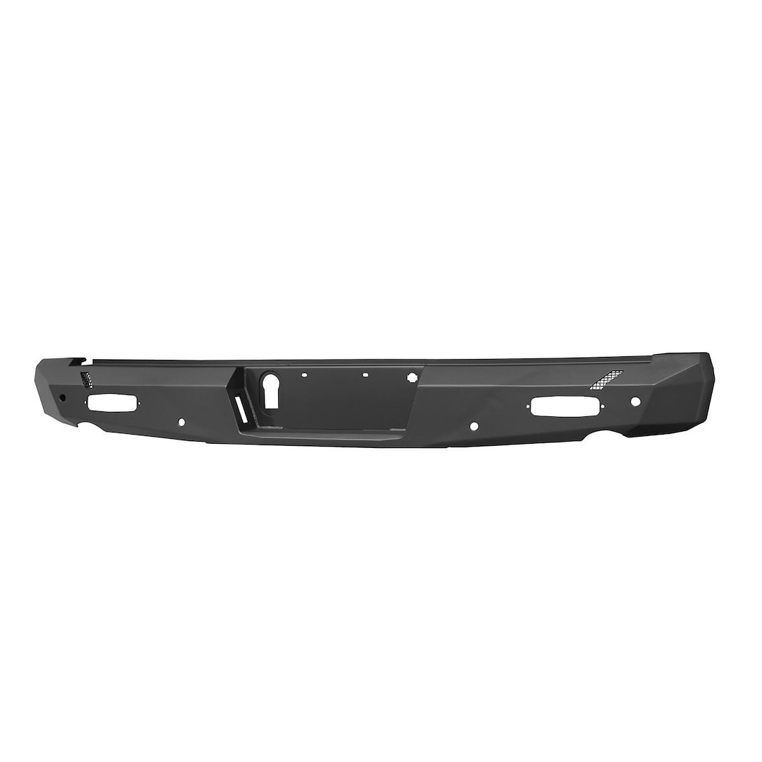 Westin Bumper, Pro Series, One Piece Design, Mounting Hardware Included, Compatible with OE Hitch, Textured Black Steel – 58-421145