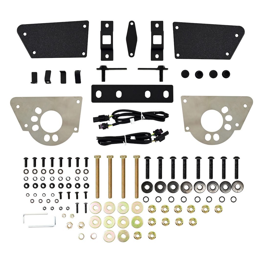 Westin Bumper, Xts, One Piece Design, Direct-Fit, Mounting Hardware Included, Powder Coated, Textured Black, Steel – 59-712255