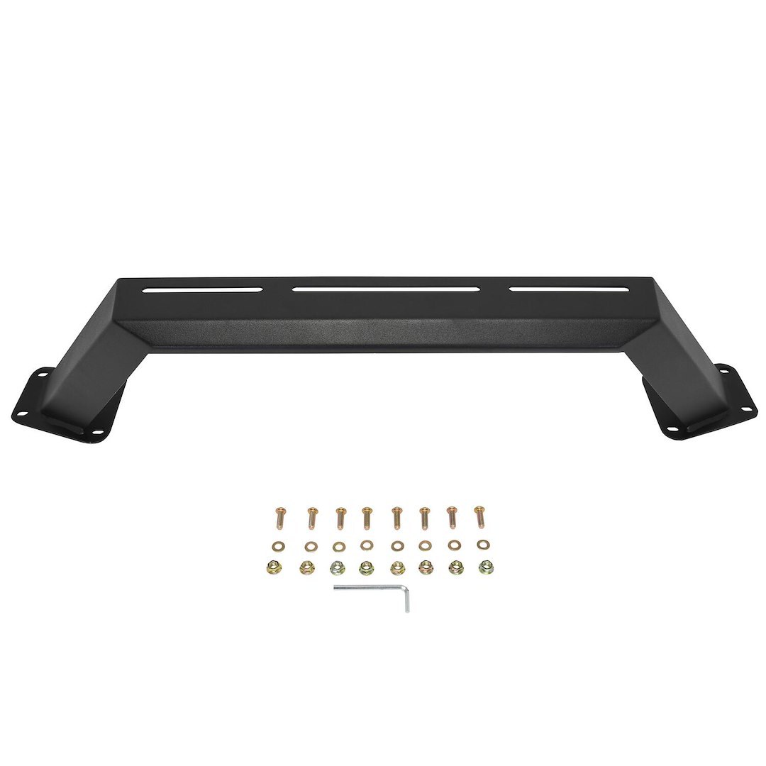Westin Bull Bar, Xts, Textured Powder Coat, Black, Steel, Angular Bar, Without Skid Plate, With Light Mounting Tabs – 59-741255
