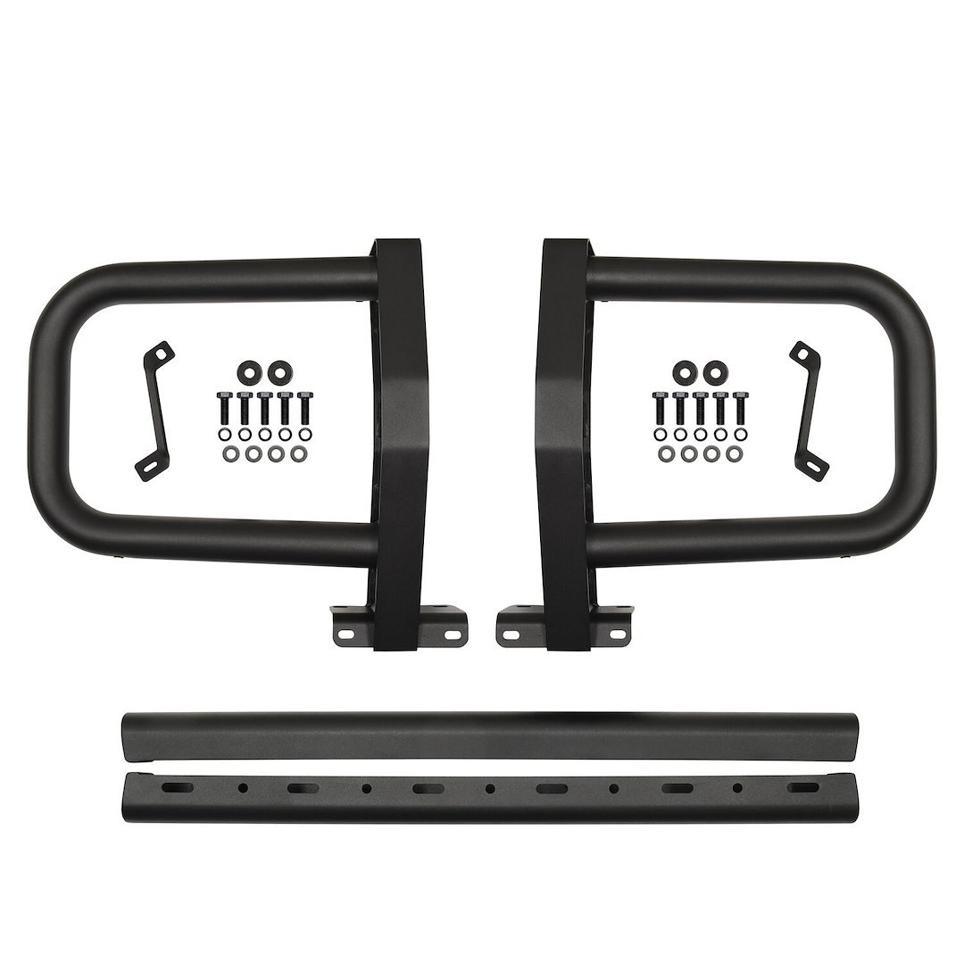 Westin Brush Guard, Xts, Without Insert Bars, Textured Black, Steel, Designed for OE Steel Bumper, With Hardware and Mounting Brackets – 59-751255