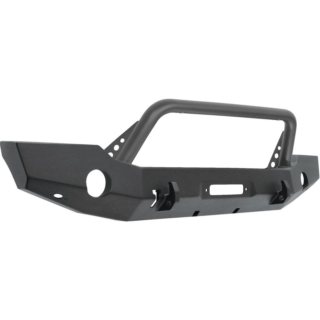 Westin Bumper, WJ2 Series, One Piece Full Width Design, Direct-Fit, Mounting Hardware Included, With Bull Bar, With Winch Mount – 59-80115