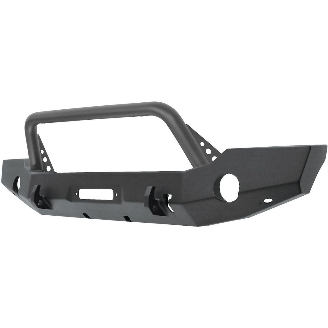 Westin Bumper, WJ2 Series, One Piece Full Width Design, Direct-Fit, Mounting Hardware Included, With Bull Bar, With Winch Mount – 59-80115