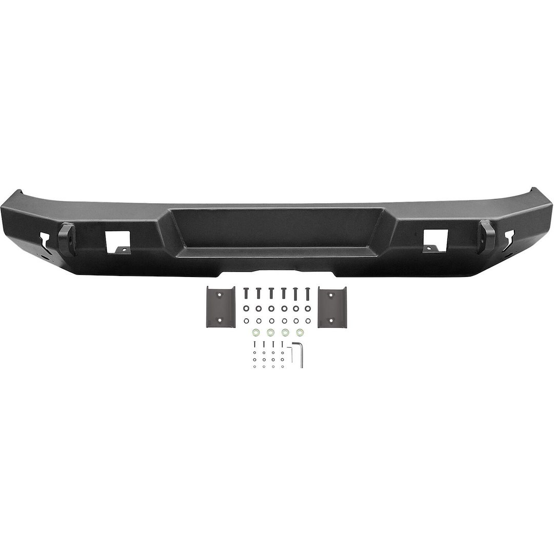 Westin Bumper, WJ2 Series, One Piece Design, Direct-Fit, Mounting Hardware Included, Compatible with OE Hitch, With D-Ring Mounts – 59-82005