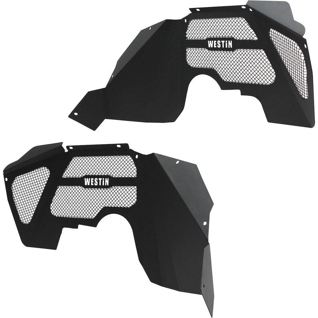 Westin Inner Fender, Use with Westin Tube Flares, Textured Black, Steel, Set of 2 – 62-11005