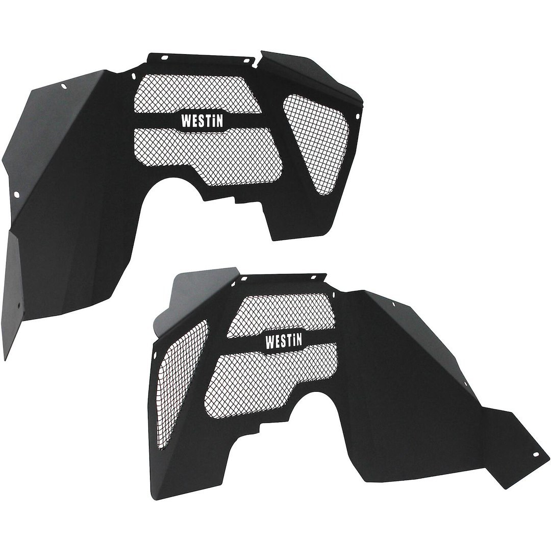 Westin Inner Fender, Use with Westin Tube Flares, Textured Black, Steel, Set of 2 – 62-11005