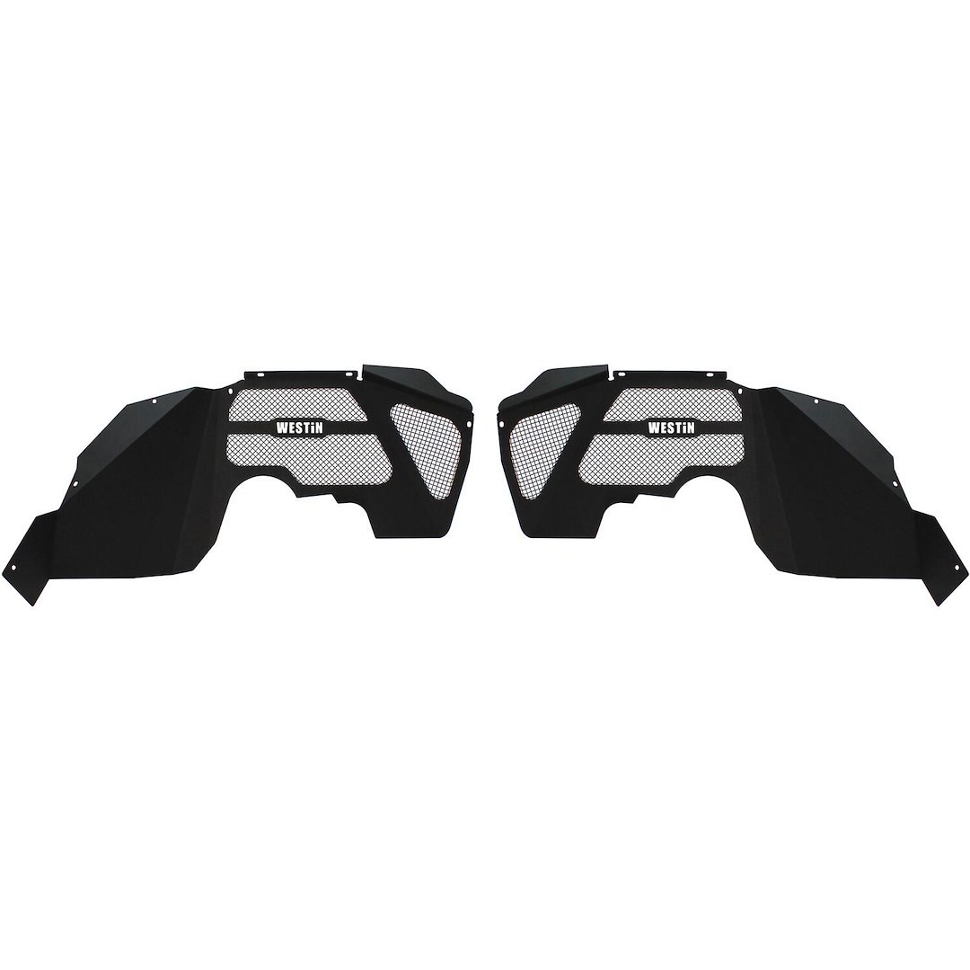 Westin Inner Fender, Use with Westin Tube Flares, Textured Black, Steel, Set of 2 – 62-11005