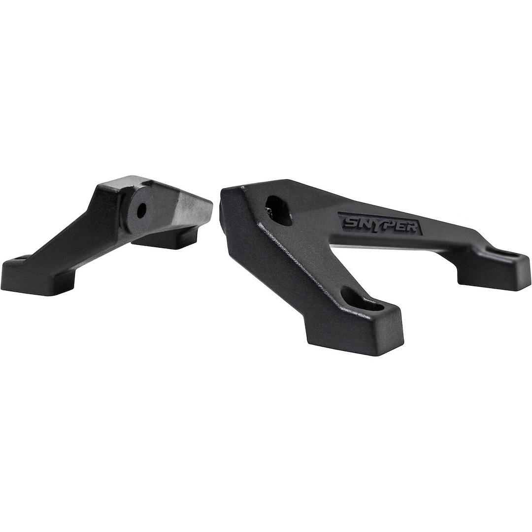 Westin Light Bar Mounting Kit, Snyper, Cowl Mount, Mounts One 40 Inch Light Bar, Textured Black, Aluminum – 62-41025