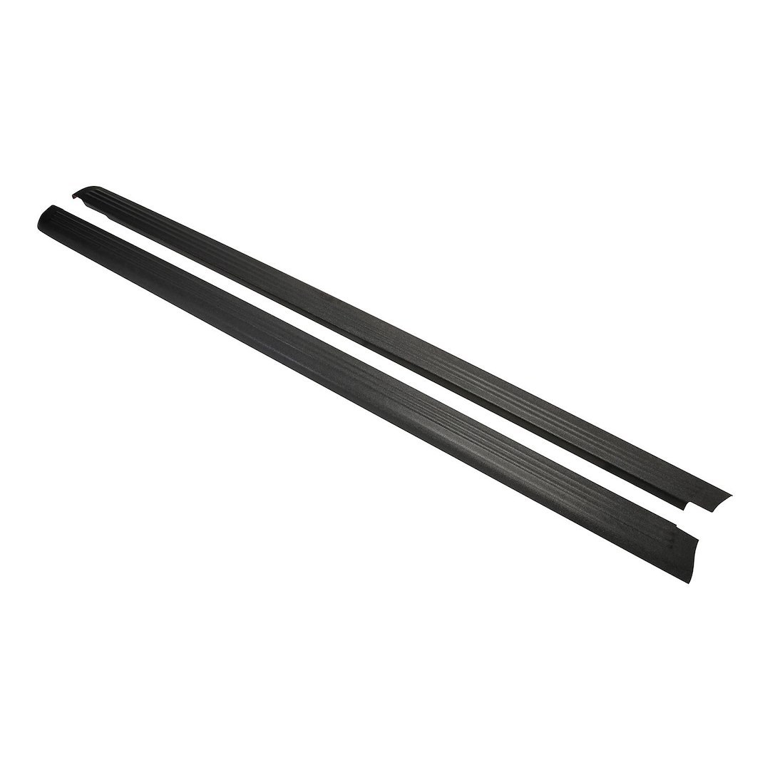 Westin Bed Side Rail Protector, Without Stake Hole Pockets, Ribbed, Black Textured ABS, Direct-Fit – 72-00151
