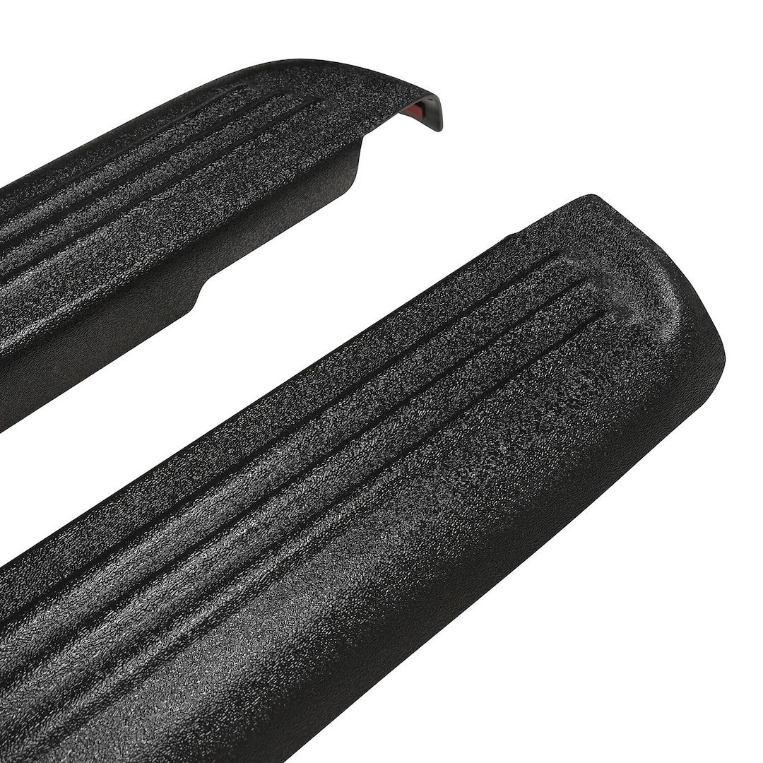 Westin Bed Side Rail Protector, Without Stake Hole Pockets, Ribbed, Black Textured ABS, Direct-Fit – 72-00151
