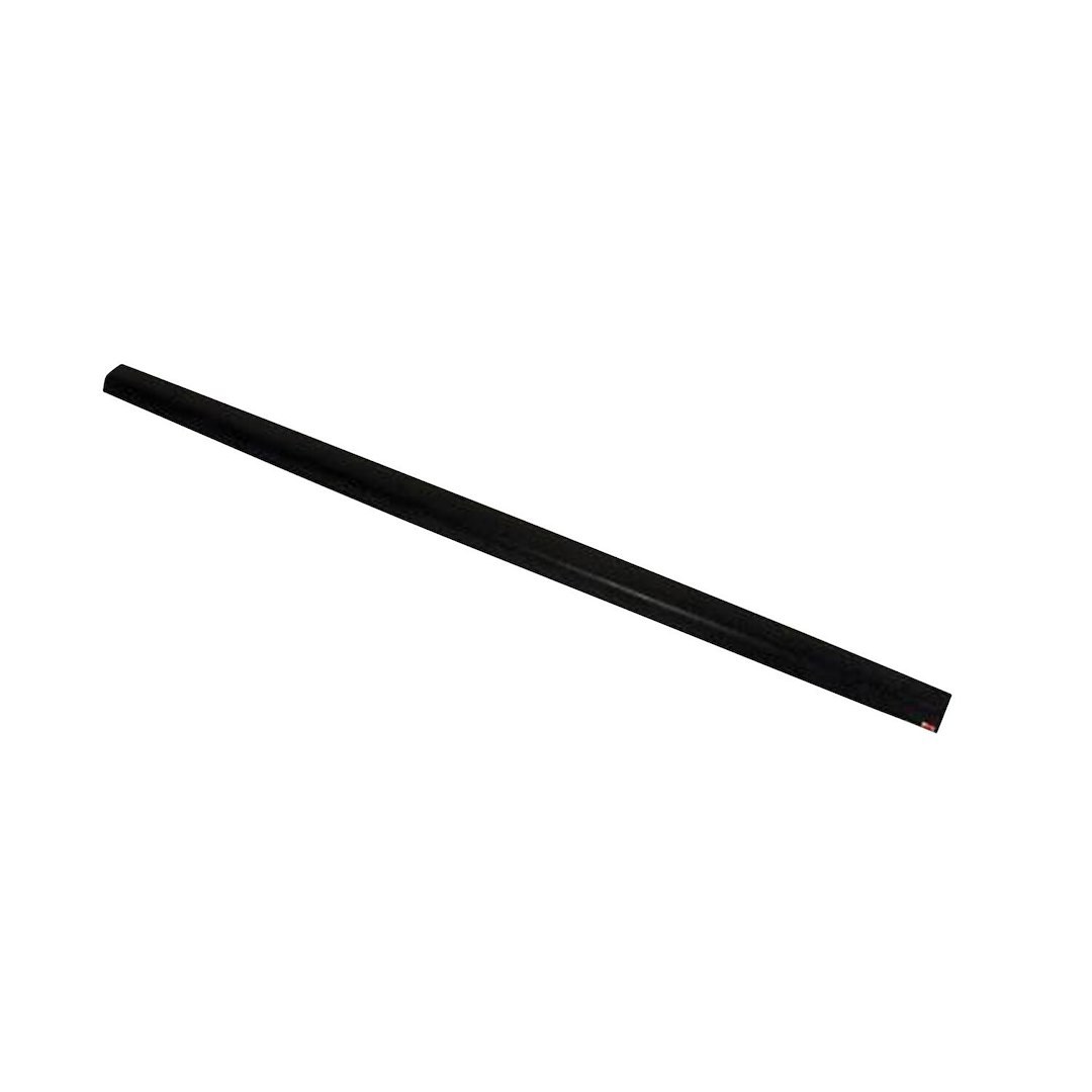 Westin Bed Front Rail Protector, Covers Top of Rail Only, Textured, Black, ABS, Direct-Fit – 72-11691