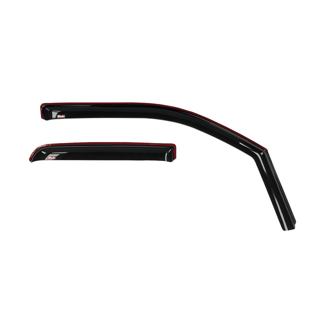 Westin Rainguard, Wind Deflectors, Low Profile, IN-Channel, High Gloss Smoke, Acrylic, Set of 4 – 72-35409