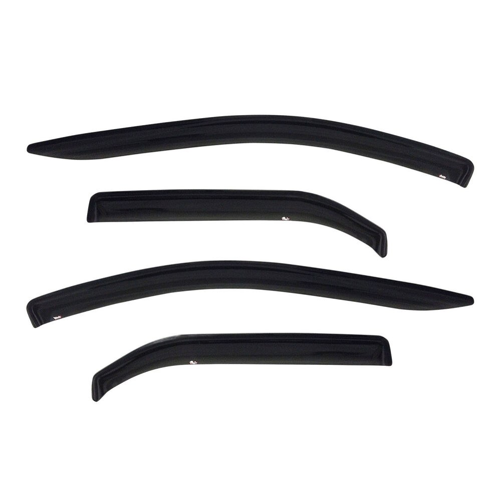Westin Rainguard, Wade Wind Deflectors – Slim Design, Low Profile, Tape-On to the Body Paint, High Gloss Smoke, Acrylic, Set of 4 – 72-37492