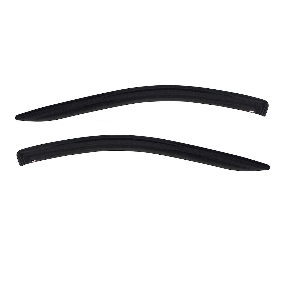 Westin Rainguard, Wade Wind Deflectors – Slim Design, Low Profile, Tape-On, High Gloss Smoke, Acrylic, Set of 4 – 72-82480