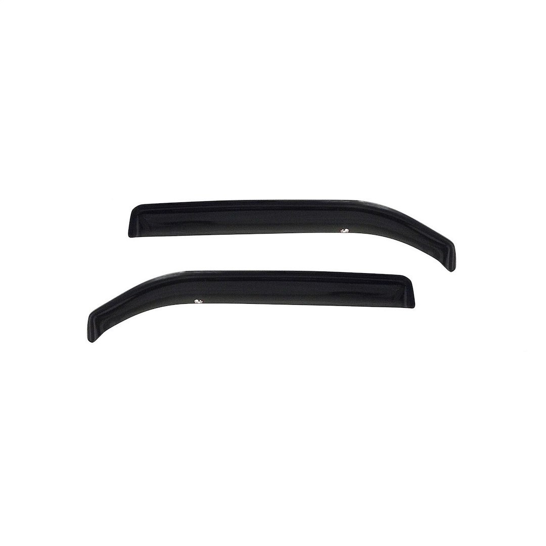 Westin Rainguard, Wade Wind Deflectors – Slim Design, Low Profile, Tape-On, High Gloss Smoke, Acrylic, Set of 4 – 72-82480