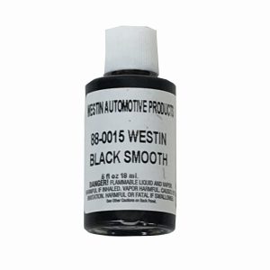 Westin Touch-Up Paint, Use for Automotive Body Paint Repair, Black, 0.6 Ounce Brush Cap Bottle – 88-0015