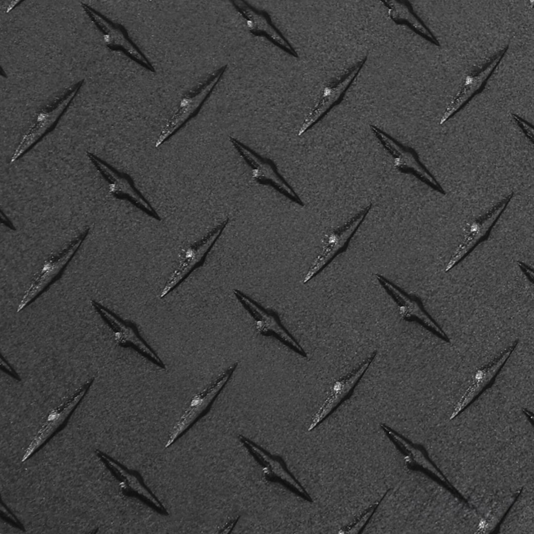Westin Tool Box, Brute, Topsider, 2 Top/ 1 Bottom Door, Diamond Tread, Black Textured, Aluminum – 80-TB400-96D-BT