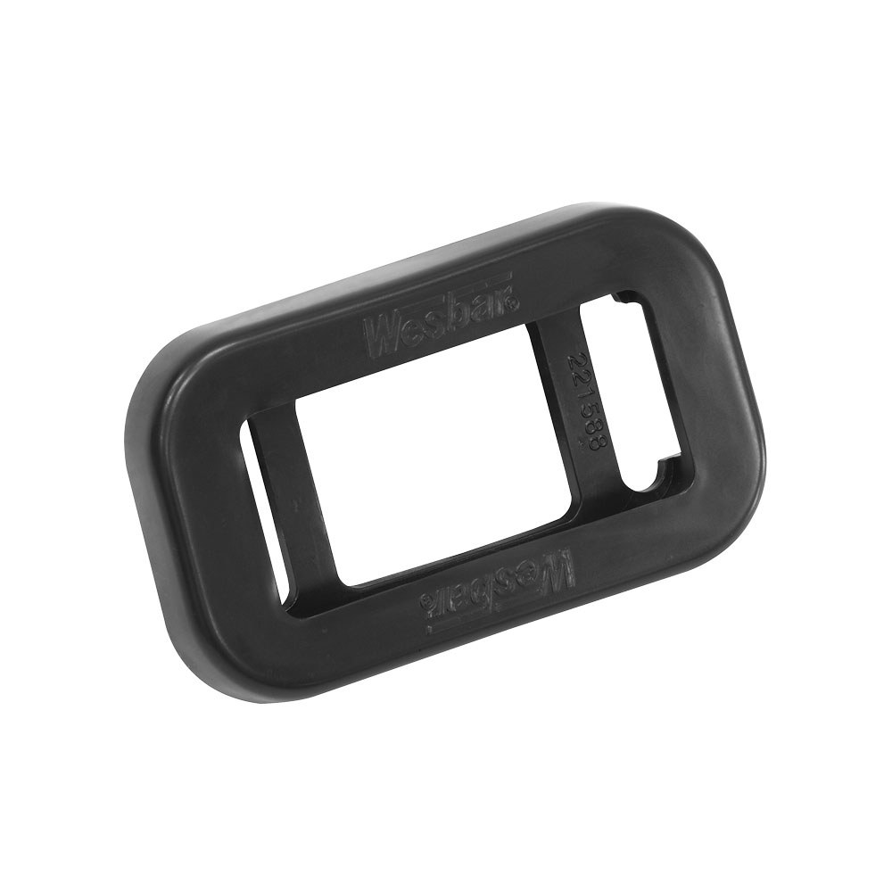 Wesbar Trailer Light Grommet, Rectangular, Single, Replacement for Wesbar 15 Series Light – 221588