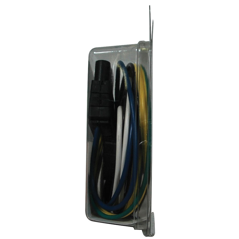 Wesbar Trailer Wiring Connector, Double Sided, 5-WAY Flat Car/ Trailer Side Extension Style Wiring Harness, 2 Foot Length – 707255