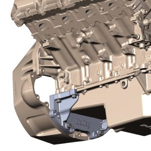 Weiand Oil Pan Support, Fits Gen III Hemi Engines and Common Mopar Transmissions – 302-65