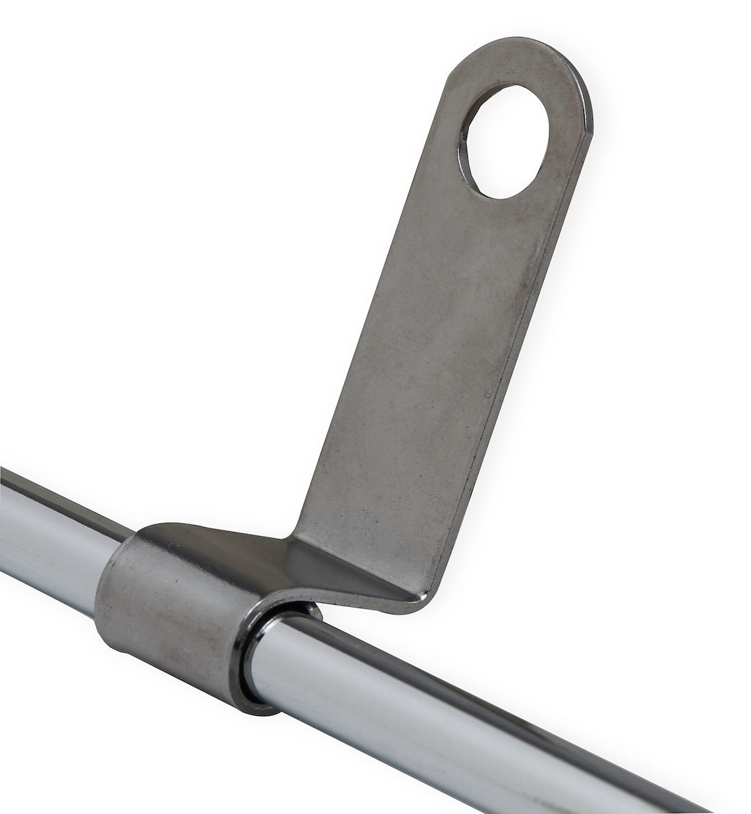 Weiand Oil Dipstick, Ford Small Block, IN Pan Style, 5/8 Inch X 18 Threads Fitting IN Oil Pan, Chrome Plated, Steel – 5899WND