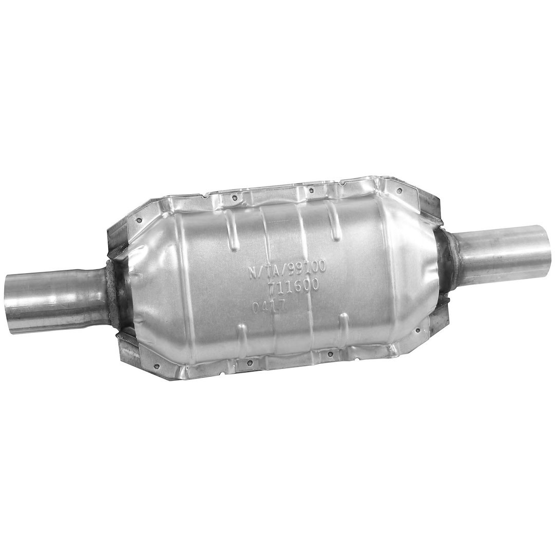 Walker Exhaust Catalytic Converter, Epa Standard Direct Fit, Large Oval Stainless Steel Case, Single 2-1/4 Inch Slip-Fit Inlet – 15773