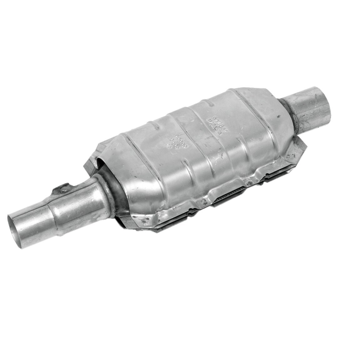 Walker Exhaust Catalytic Converter, Epa Ultra Direct Fit, Large Oval Stainless Steel Case, Single 2-1/2 Inch Slip-Fit Inlet – 15820