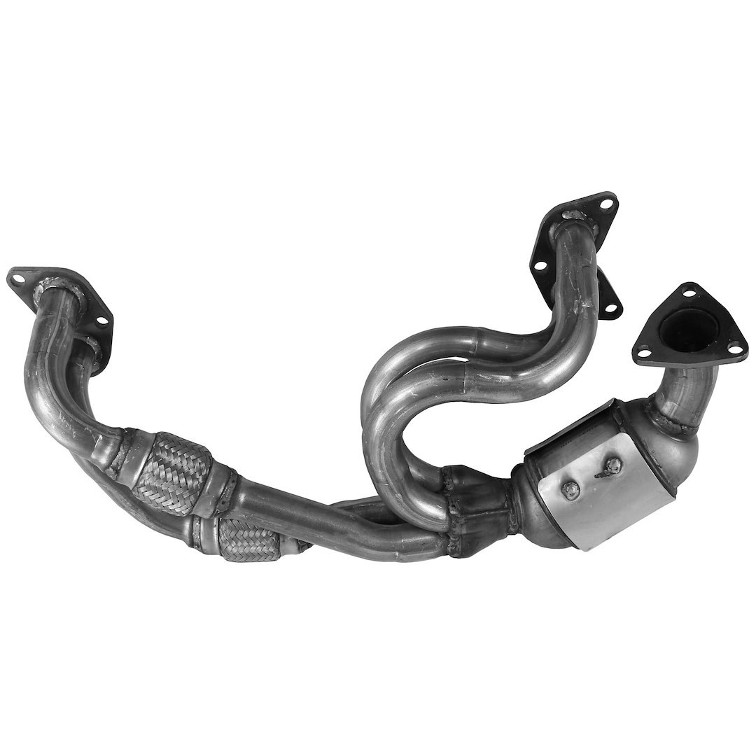 Walker Exhaust Catalytic Converter, Epa Ultra Direct Fit, 4 Inch Round Stainless Steel Case, Single Flanged Bolt-On Inlet – 16564