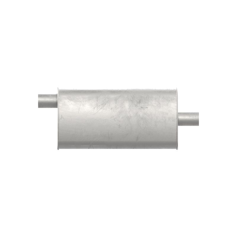 Walker Exhaust Exhaust Muffler, Soundfx Universal, Single 2-1/4 Inch Offset Inlet, Single 2-1/4 Inch Centered Outlet – 17808