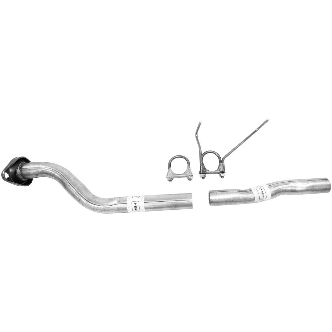 Walker Exhaust Exhaust Pipe, Aluminized Steel, With 1.980 Inch Diameter Steel Clamps/ Pipes/ Brackets/ Spouts – 19050