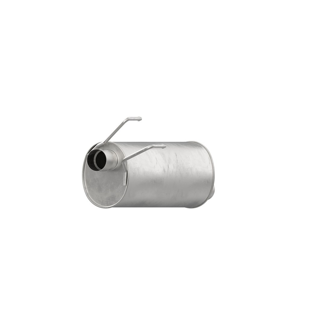 Walker Exhaust Exhaust Muffler, Quiet-Flow SS Muffler Assembly, Oval Stainless Steel Case, Single 3 Inch Offset Pipe Connection Inlet – 21240