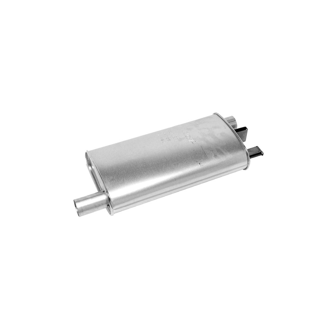 Walker Exhaust Exhaust Muffler, Quiet-Flow SS, 2 Inch Inlet and Outlet – 22105