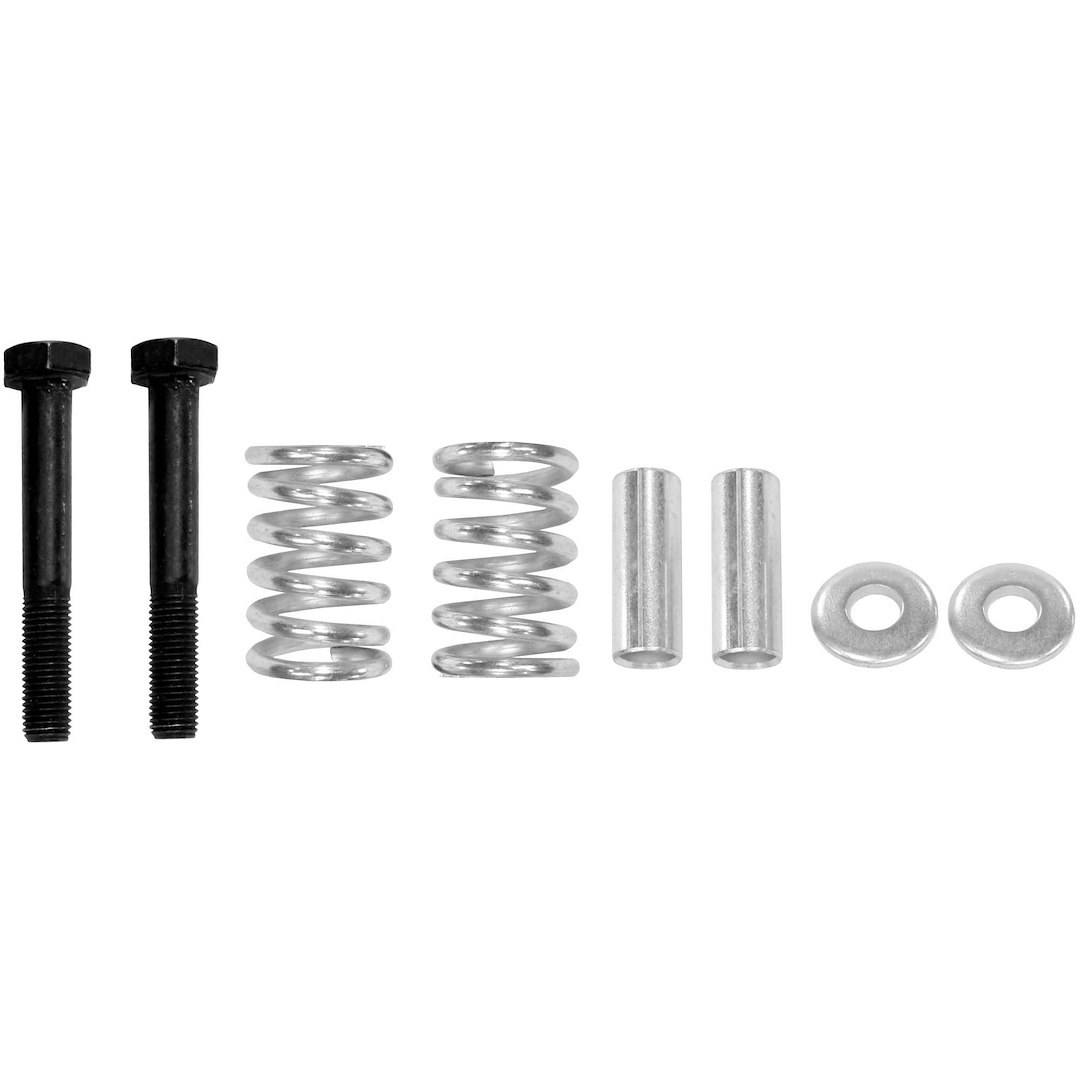 Walker Exhaust Exhaust Bolt and Spring, With 2 Bolts/ 2 Flat Washers/ 2 Bolt Sleeves/ 2 Springs – 36454